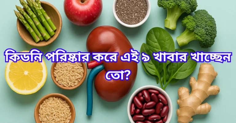 কিডনি পরিষ্কার করে এই ৯ খাবার খাচ্ছেন তো