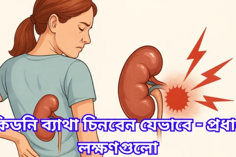 কিডনি ব্যাথার লক্ষণ