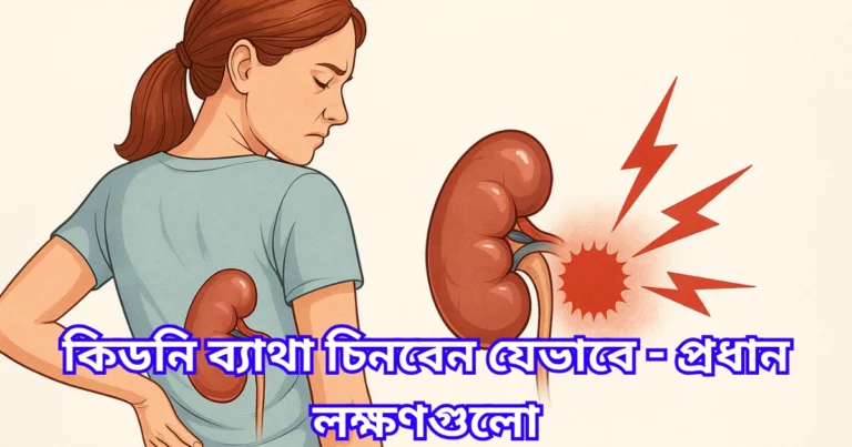 কিডনি ব্যাথার লক্ষণ
