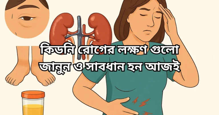 কিডনি রোগের লক্ষণ
