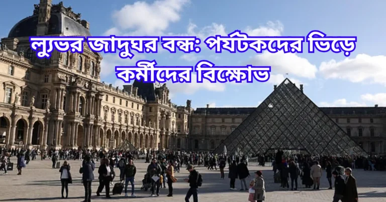 ল্যুভর জাদুঘর বন্ধ