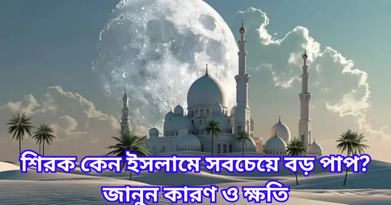শিরক কেন ইসলামে সবচেয়ে বড় পাপ জানুন কারণ ও ক্ষতি