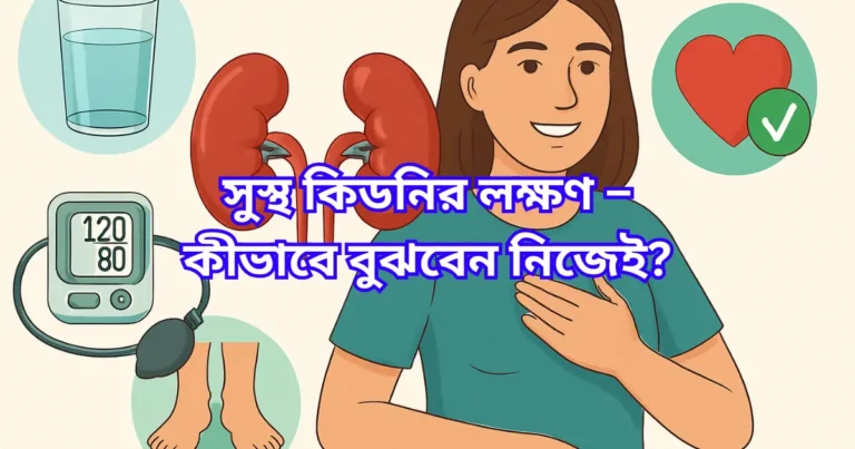 সুস্থ কিডনির লক্ষণ